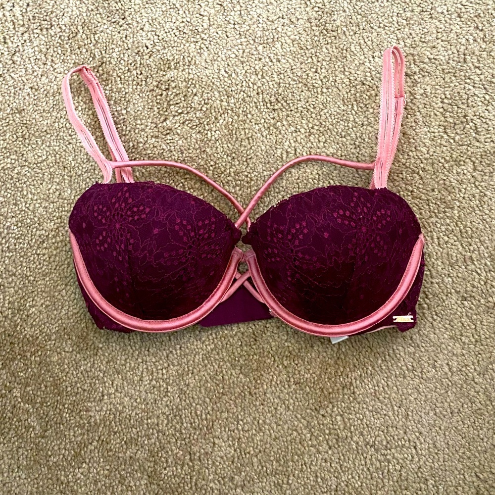 PINK Victoria’s Secret Date Push Up Padded Bra